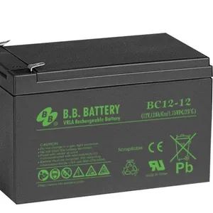 B. B. Bc12-12fr Series 12V 12ah 20-Hour-Rate VRLA Rechargeaable Battery for UPS/Laboratory Equipment/Fishing Lights/Toy Cars - Vesion Tech Co. Ltd - China