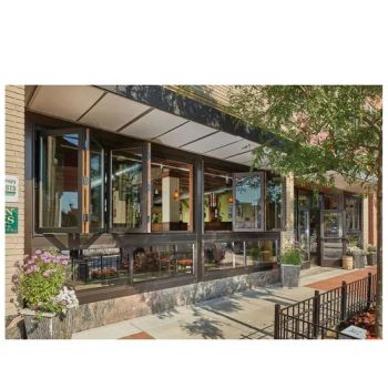 Balcony Australia Aluminum Double Glazing Bifold Window Windproof UPVC Accordion Folding Windows Designs for Kitchen - Hebei Zhifa Doors and Windows Co., Ltd. - China