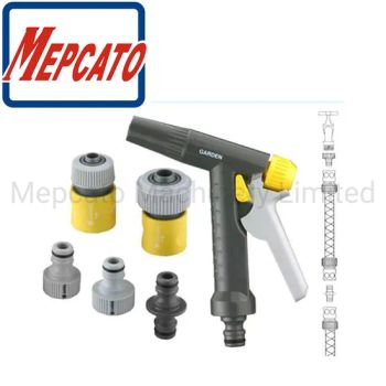 Multi-Functional Portable ABS Plastic Garden Cleaning Car Washing Plants Irrigation Pressure Fine Mist Water Spray Nozzle Gun Set - Mepcato Machinery Limited - China