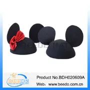 Fashion Wool Felt Mouse Hats Funny Party Hat Animal Hat Mouse Ear Hat - Xingtai Beedo International Trade Co., Ltd. - China