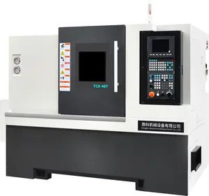 Precision Five-Axis CNC Lathe Tck46t Slant Bed CNC Turret Lathe Horizontal CNC Lathe Machine - DINGKE MACHINERY & EQUIPMENT CO., LTD. - China