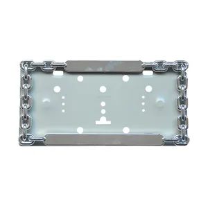 Heavy Duty Zinc Alloy Chrome Us Standard License Plate Frame - Shanghai Audeliq Industrial Co., Ltd - China