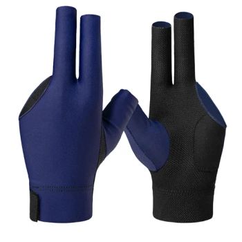 High Quality 3 Fingers Billiard Snooker Gloves Pool Gloves for Billiard Accessories - Guangzhou Rainjoys Sports Goods Co., Ltd - China