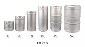 Stainless Steel Beer Bucket 20L 30L 50L MOQ 100 PCS Type Barrel Model NO. 30L Model EU Standard Detail 1/2 1/4 1/6 Origin Jinan or - Jinan Chenji International Trade Co., Ltd. - China