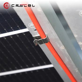 Photovoltaic Panel Mc4 Connector PV Wire Clips Solar Cable Clip for PV Panel Safety and Mc4 Connector Compatibility Solar Mounting System Fixing Clamp - Qingdao Cyrus Cable Technology Co., Ltd. - China