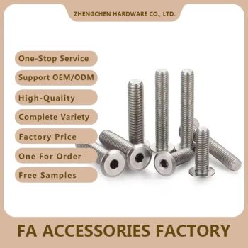 Professional Manufacture Ultra Low-Profile Hex Socket Cap Ultra Low Head Screw Fasteners Low Head Stainless Steel Screw Ultra Low Head Screw Other Fasteners - Dongguan Zhengchen Hardware Co., Ltd. - China