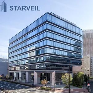 Insulated Aluminum Frame Glass High Performance Building Envelopes Curtain Wall - Foshan Starveil Building Materials Technology Co., Ltd. - China