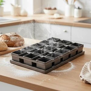 Bakeware China Stainless Steel Aluminum Bread Sheet Baking Pan Cake Pan Hamburger Bun Pan Roll Pan Hotdog Pan Muffin Pan Loaf Pan  - Jiangsu T-Shine Bakeware Co., Ltd. - China