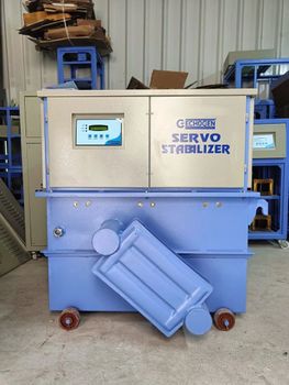 75 KVA Echogen 3 Phase 50Kva Oil Cooled Micro Controlled Voltage Stabilizer - Echogen Electrical Systems - India