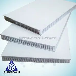 Woven Finished FRP Honeycomb Panel/ Fiberglass Reinforced Plastics Panel - Foshan Alucrown Building Materials Co., Ltd. - China