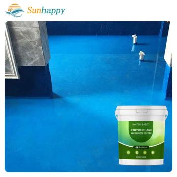 Factory Supply PU Polyurethane Waterproof Coating Price for Concrete Floor Roof Wall Other Waterproofing Materials - Tianjin Sunhappy New Materials Co., Ltd. - China