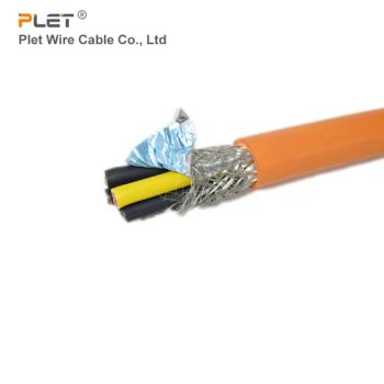 High Flexible Multi Core Chain Drag Control Cable UL Orange Sheath Stranded Bare Copper Conductor with Mica Wrapping Fire Rated Electric Cables - Su zhou PLET Wire Cable Co., Ltd - China
