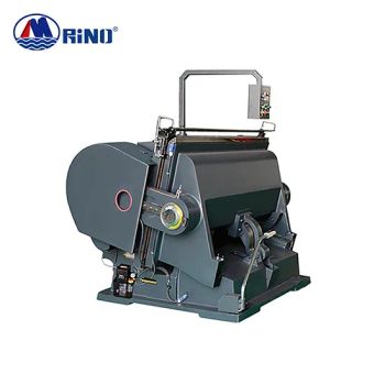 Industrial Die Cut Machine Carton Paperboard Die Cutter Manual Paper Die Cutting and Creasing Machine - Shandong Rino International Trade Co., Ltd - China
