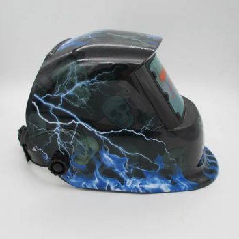 Solar Powerwelding Helmet Lens Auto-Darkening Welding Helmets with Lithium Battery - Linyi Yonglei Labor Protection Supplies Co., Ltd. - China