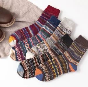 Winter Wool Striped Unisex Leg Warmers Normal Thickness 15D Customized 1Y - QUANZHOU VEKEDUO SUPPLY CHAIN MANAGEMENT CO.,LTD - China