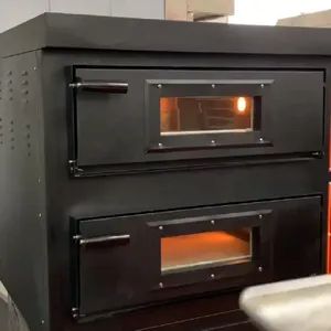 Stainless Steel Commercial Kitchen Baking Gas Deck Oven with Tempered - Luohe Nine Lemon Import & Export Co., Ltd. - China
