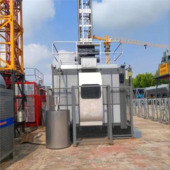 Sc200/200 Double Cages Building Hoist Elevator for High Building Construction - Bolin International Trade Co.,Ltd - China