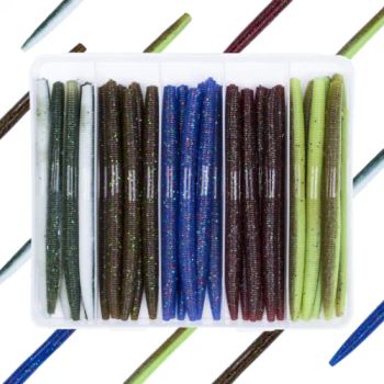 Rubber Worms Senkos Soft Plastic Salt Impreatation Bass Fishing Lure - GOOD SELLER CO., LTD - China