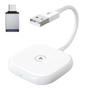 Wireless Carplay Adapter for iPhone Apple Carplay Dongle for OEM Wired Car Play Cars Wired Carplay to Wireless - CENTURY SOLUTIONS LIMITED - China