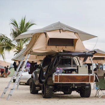 Adjustable Ladder Truck Roof Top Tent for SUV or Other Cars - Qingdao Kdgarden Import & Export Co., Ltd. - China