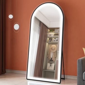 Processing Custom Smart Light Mirror Clothing Store Slimming Full Body Mirror Net Red Selfie Beauty Fill Light Floor Fitting Mirror - Xintai Belinda Company Limited - China