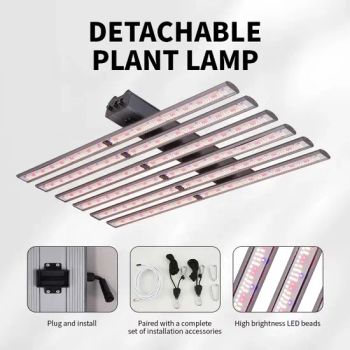 LED Grow Light Bars Aluminum Full Spectrum 640W IP54 Samsung Lm281b Grow Light for Hydroponics Indoor Plant - Anhui Tpack Import&Export Co., Ltd - China
