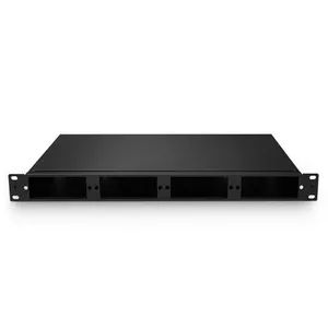 New Slide Type 24 Ports 19inch 1.2mm SPCC Cold Rolled Steel Fiber Optic Patch Panel - Ningbo Exactfiber Technology Co., Ltd. - China