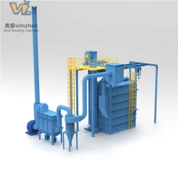 Q37 Tropical Climate Sand Blasting Abrator 200kg/Min Efficiency for Indonesia Foundries - Shanghai Vimzhen Machinery Equipment Co., Ltd. - China