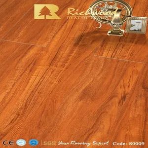 U Groove Mahogany Laminated Wood Flooring - Changzhou Richwood Decorative Material Co., Ltd. - China