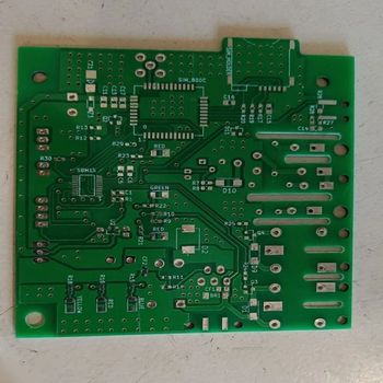 Double Sided Pcb Color Green Material Copper Frequency 50 Hz Current Type AC Thickness 2.00 mm Client Type Manufacturer Copper Thickness 35 - Raj Electronics & Components - India
