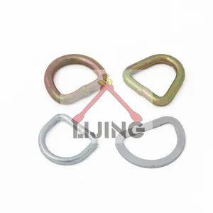 1 Inch Metal D Ring Hook for Lashing Ratchet Tie Down Straps - Nanjing Lijing Safety Sling Co., Ltd. - China