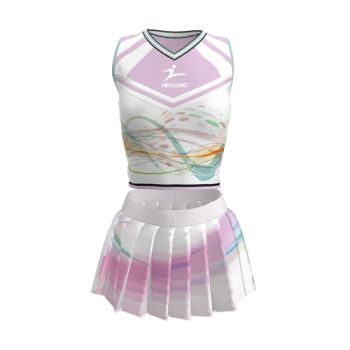 Fresh Design Cheerleader Dress Fashion Clothing Custom Girls Cheerleading Uniforms - Guangzhou Healong Sportswear Co., Ltd. - China
