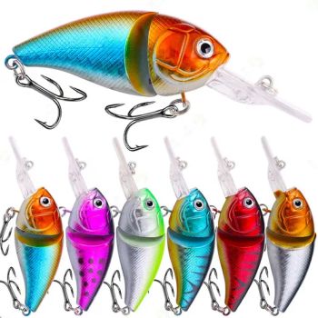 2 Segment Suspending Crankbait 8 5cm 14 8g 3 5m Diver Seabass Lure UV Flash - Weifang Bluewhale Fishing Tackles Co., Ltd. - China