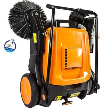 Outdoor Walk Behind Cordless Handheld Cleaning Machine Industrial Street Road Floor Sweepers - Shanghai Lanyou Lighting Co., Ltd. - China