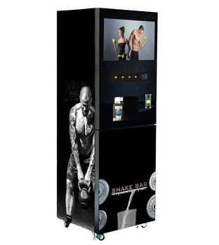Smart Commercial Protein Shake Vending Machine with Digital Touch Screen Control - senesie mfg llc - United States