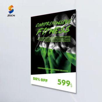 Custom Poster Printing A2 A1 A3 A4 Textile Poster A1 Poster Printing - Hebei Sachi Advertisement Co., Ltd. - China