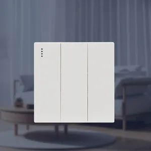 Factory Modern Switch Electrical Sockets Switches UK Standard Electric Accessories for House 3 Gang1 Waywall Switch - Foshan Nanhai Guanglong Electrical Appliance Factory - China