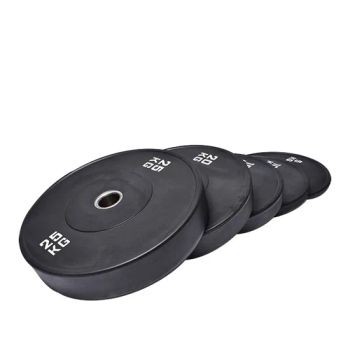 Sale Indoor Exercise Equipment Black Rubber Bumper Weight Plates 51mm Hole Kg or Lbs Gym Barbell Plates - Dingzhou Yunlingyu Sports Goods Co., Ltd. - China