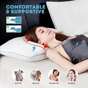 Bed Pillow Insert Shredded Memory Foam Pillow Cooling Gel Bamboo Pillow - Hangzhou Yiying Trade Co., Ltd. - China