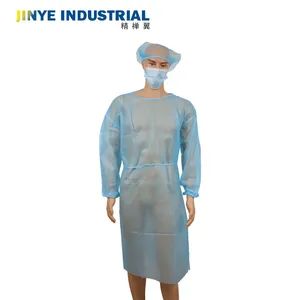Health Disposable Isolation Gowns Spp/SMS/CPE Non Woven Breathable Non-Toxic Gowns - Anhui Jinye Industrial Co., Ltd. - China