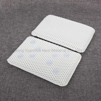Foshan Factory Supplier C Customizable White Grey Blue PVC Bathtub Pillows SPA Bath Pillow for Tub - Guangdong Yuanhua New Material Industry Co., Ltd. - China
