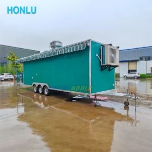Custom Mobile Bar Coffee BBQ Horse Box Food Trailer Cart Small Bakery Snack Machines Food Truck Food Shop - Henan Honlu Machinery Equipment Co., Ltd. - China