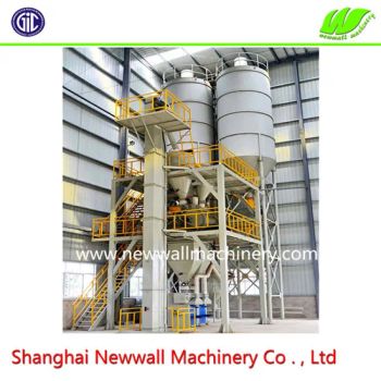 10tph Workshop Type Dry Mortar Mix Plant Trademark NW Condition New Layout Vertical Capacity 5~20tph Model NO. NWS-10 Mixing Time 180s - Shanghai Newwall Machinery Co., Ltd. - China