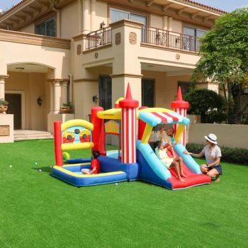 Eco Safe Colorful Easy Store Inflatable Bounce Slide for Kids Indoor Outdoor Entertainment - New Success High-tech Ltd. - China