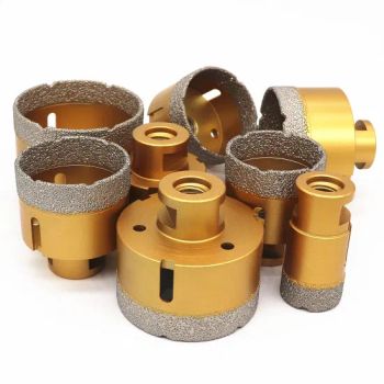 Vacuum Brazed Diamond Drilling Core Bits M14 Connection Porcelain Tile Drill Bits Marble Stone Masonry Hole Saw 30-120mm - Jinjiang Lingyuan Suiquan Crafts Firm - China