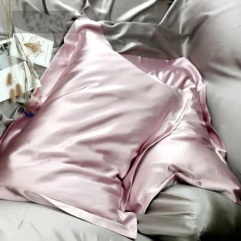 Luxury 22mm Silk Pillowcase Custom Silk Pillowcase Solid Color Silk Pillowcase - Hangzhou Diecai Silk Co. Ltd - China