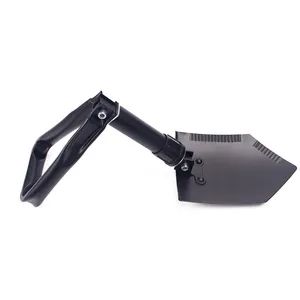 Popular Outdoor Triangle Handle Shovel Multi Function Outdoor Garden Spade Folding Survival Camping Shovel - Jiangsu Smile Tools Co., Ltd. - China