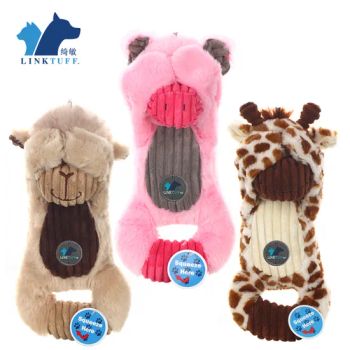 Plush Pet Dog Cat Toys Squeaker Pet Supply Products for Medium and Large Sized Dog - YANGZHOU SCS HOMETEXTILE CO., LTD. - China