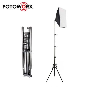 Fotoworx 160cm Stand with Reverse Folding Leg for Ring Lights - Vancher Inc. - China