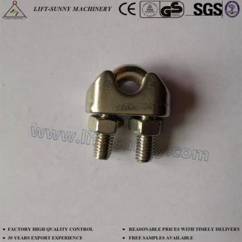 304 316 Stainless Steel DIN741 Wire Rope Clips Origin China Trademark LS HS Code 732690 Usage Wire Rope Grade - QINGDAO LIFT-SUNNY MACHINERY IMP. & EXP. CO., LTD. - China
